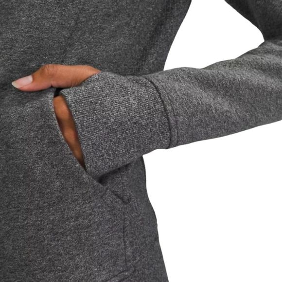 Lululemon Scuba Full-Zip Hoodie in Heathered Speckled Black Size 2 - Picture 4 of 15